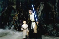 Tom on Dagobah